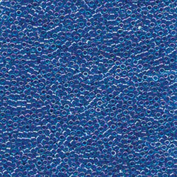 11/0 Lined Blue AB (DB077) - Miyuki Delica 7.2G!!! COMING SOON
