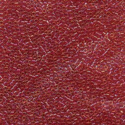 11/0 Lined Light Cranberry AB (DB062) - Miyuki Delica 7.2G!!!
