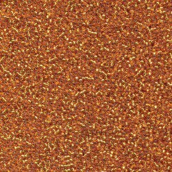 DURACOAT Silver Lined Dyed Amber Gold 11/0 - Miyuki Round