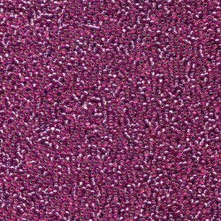 DURACOAT Silver Lined Dyed Hot Pink 11/0 - Miyuki Round