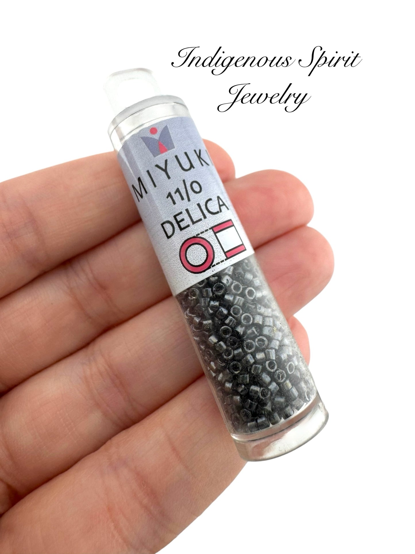 11/0 Gunmetal (DB001) - Miyuki Delica 7.2G!!!