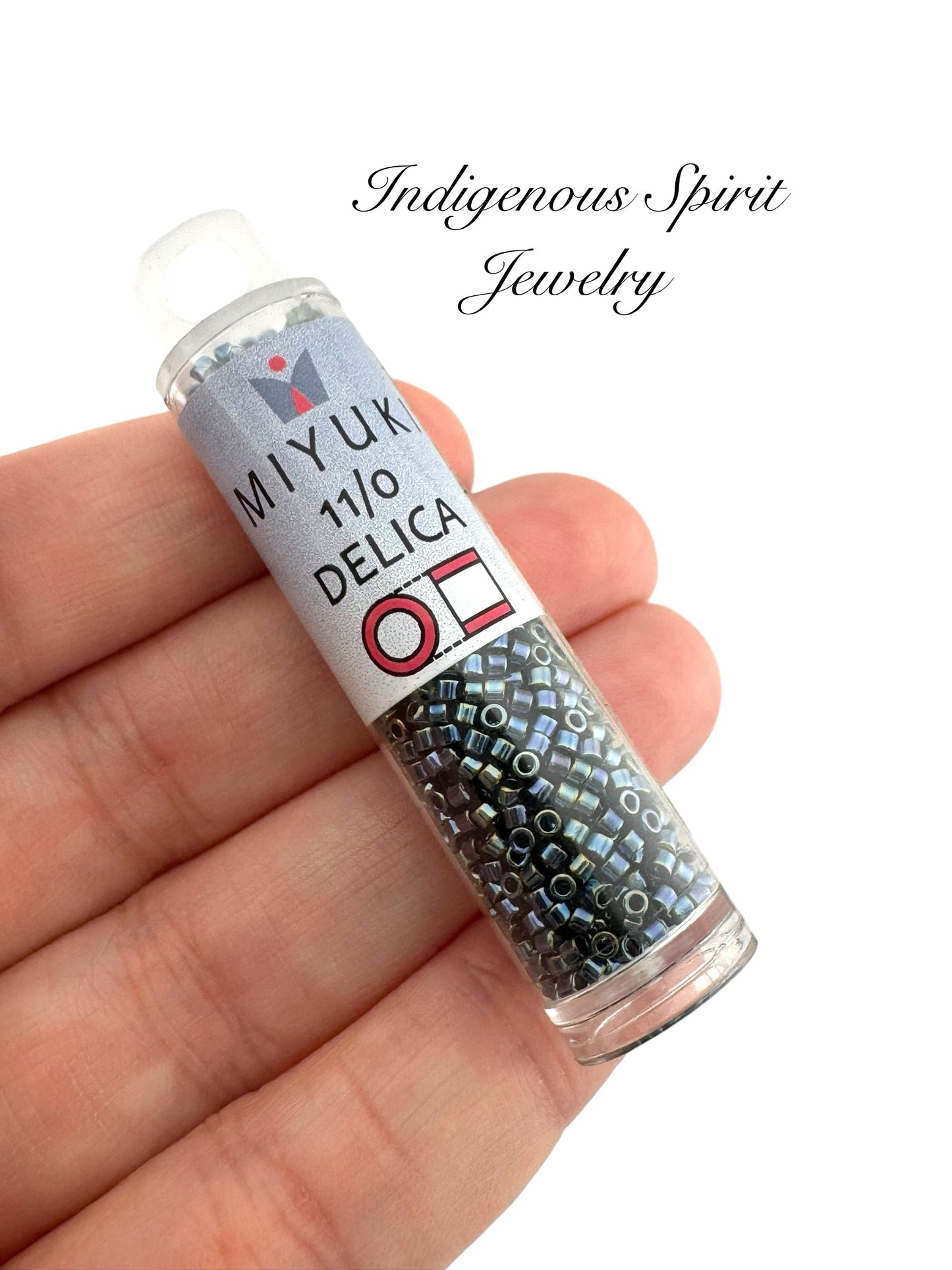 11/0 Gunmetal Iris (DB006) - Miyuki Delica 7.2G!!!