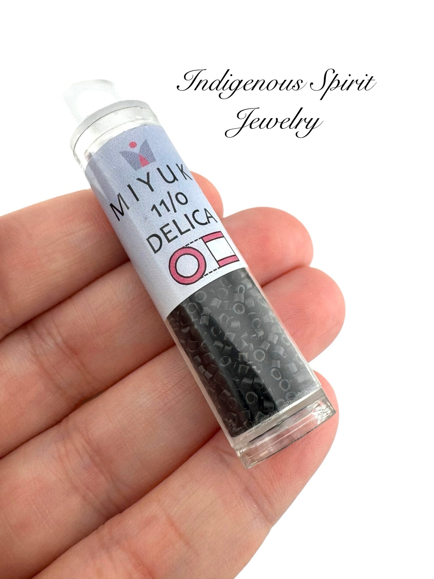 11/0 Opaque Black (DB010) - Miyuki Delica 7.2G!!!