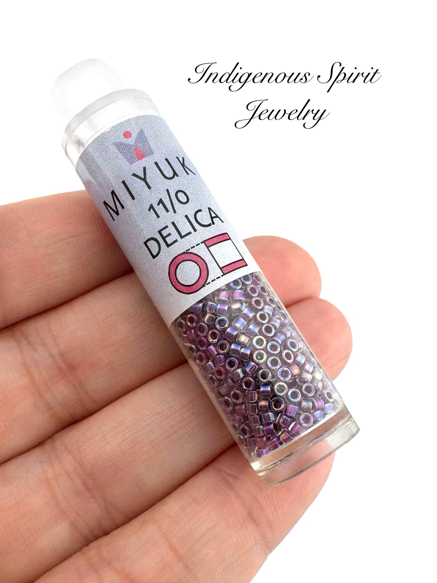 11/0 Lined Magenta AB (DB056)- Miyuki Delica 7.2G!!!