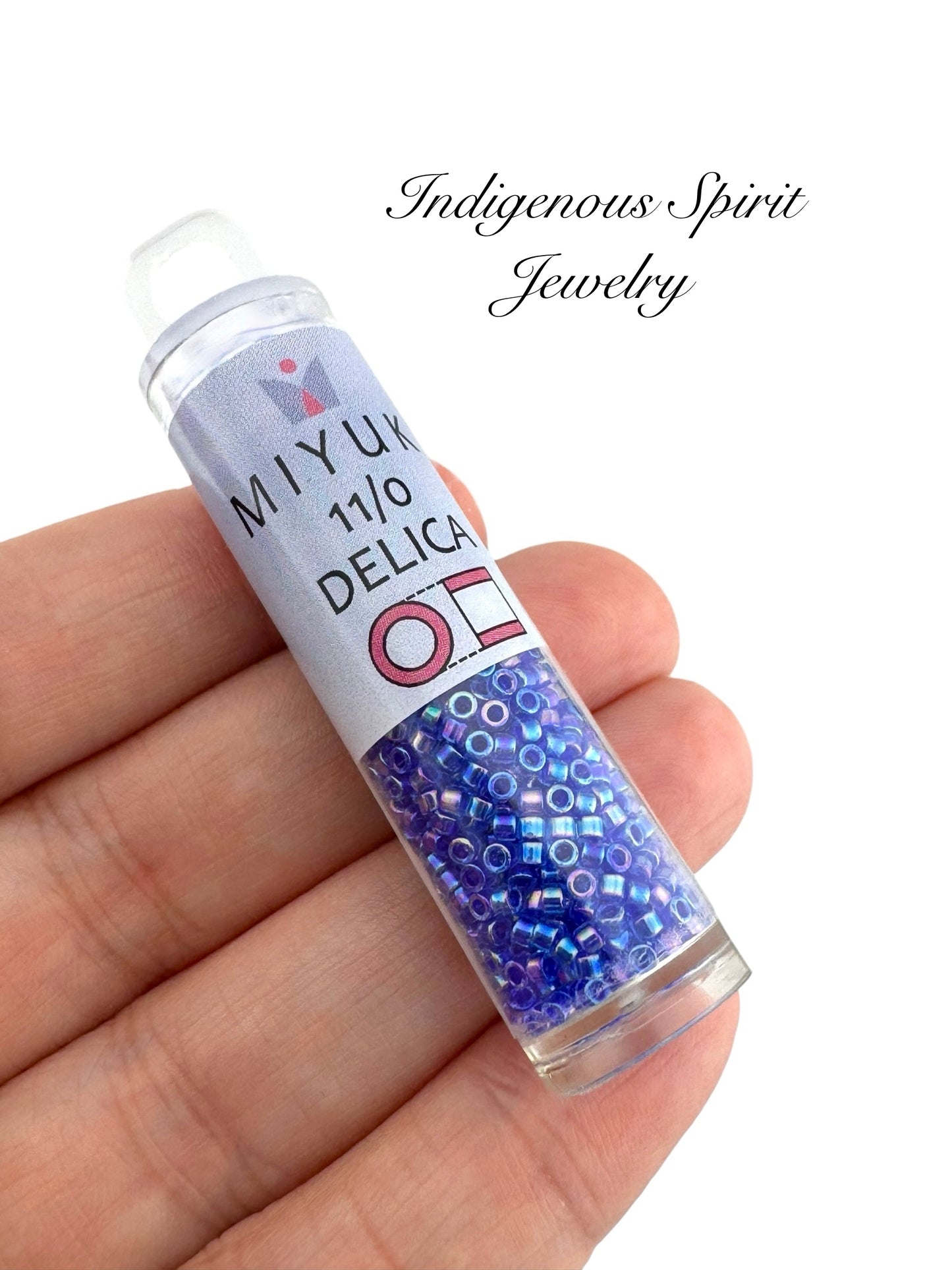 11/0 Lined Blue Violet AB (DB063) - Miyuki Delica 7.2G!!!