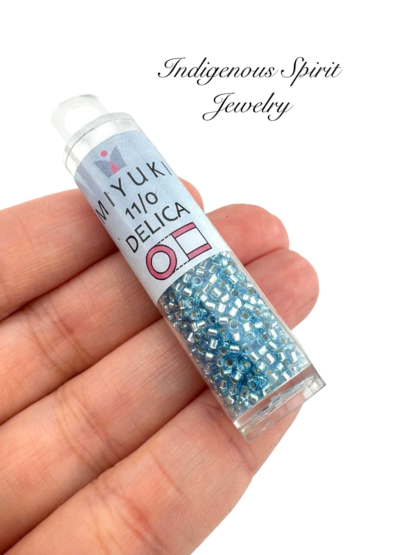 11/0 Silver Lined Aqua (DB044)- Miyuki Delica 7.2G!!!