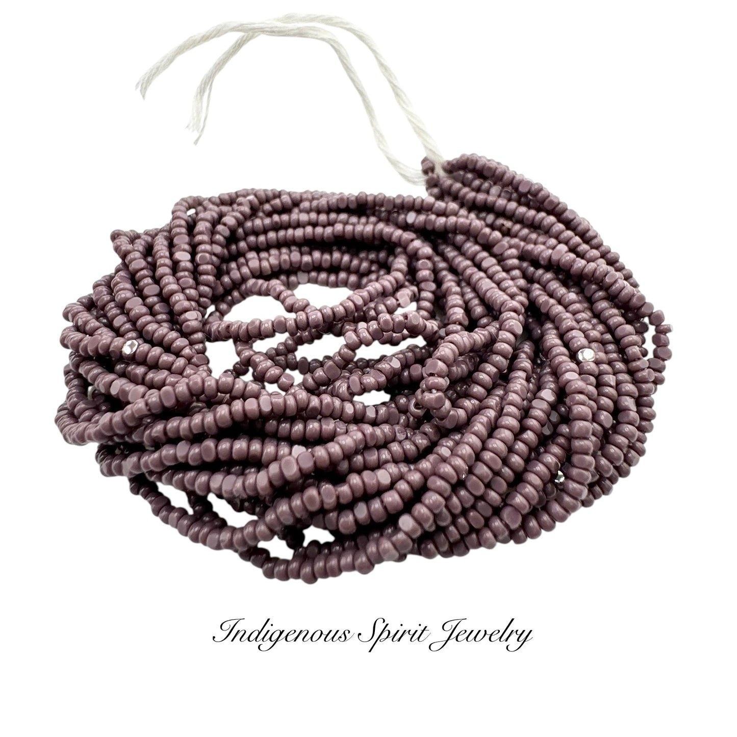 Opaque Amethyst Charlotte Cut Beads 13/0