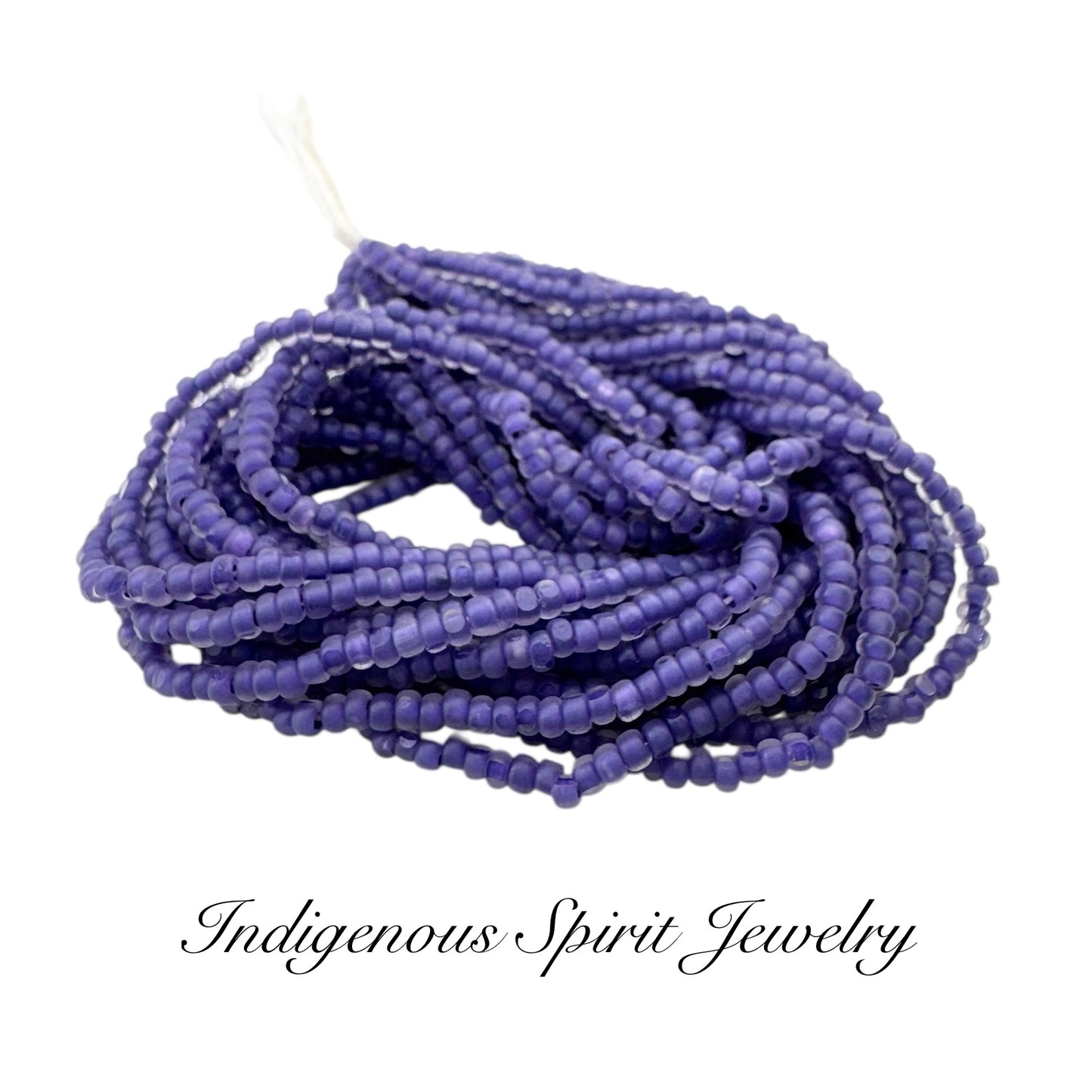 Matte Neon Purple - Sheen 2 Cut Charlotte Cut Beads (11/0)