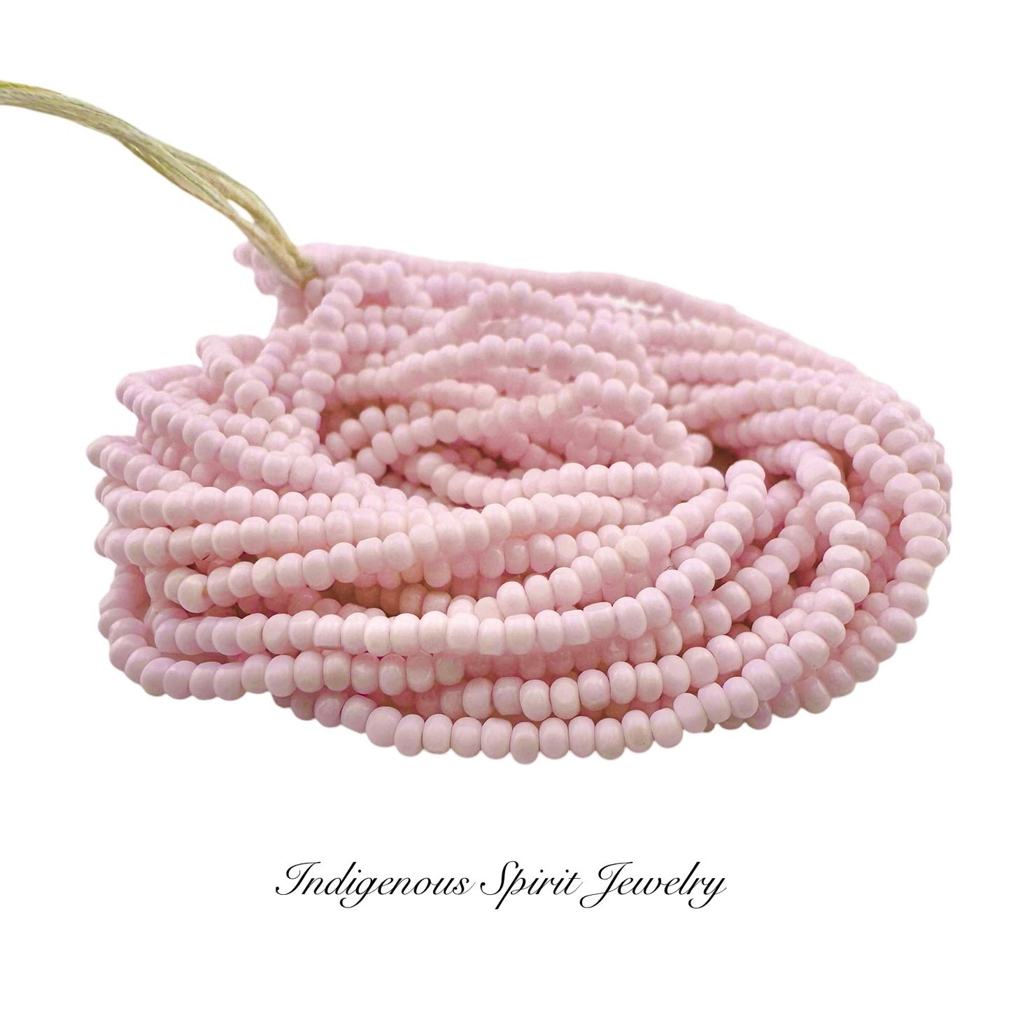 Premium Opaque Petal Pink - Sheen 2 Cut Charlotte Cut Beads