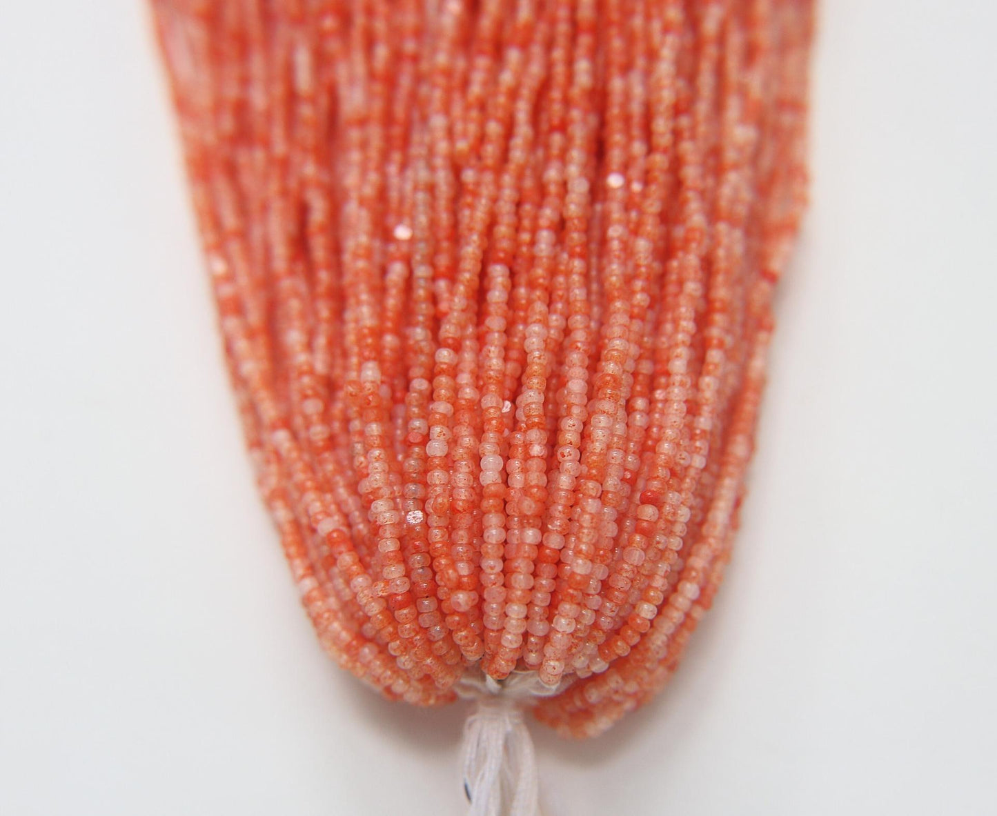 Orange Opal Mosaic - Sheen 2 Cut Charlotte Cut Beads (11/0)