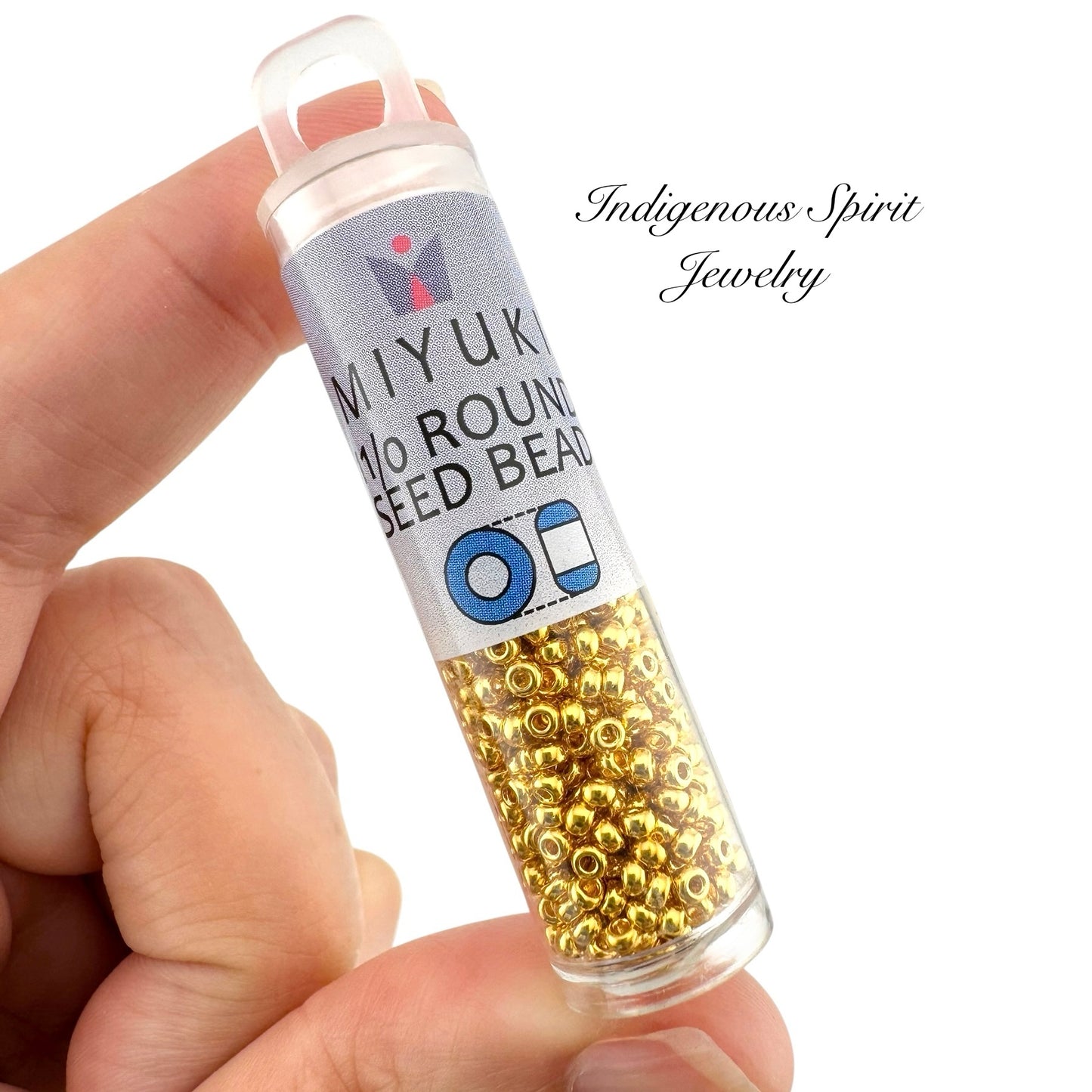 24k Gold Plated 11/0 - Miyuki Round 8.5G!!!!!!!!