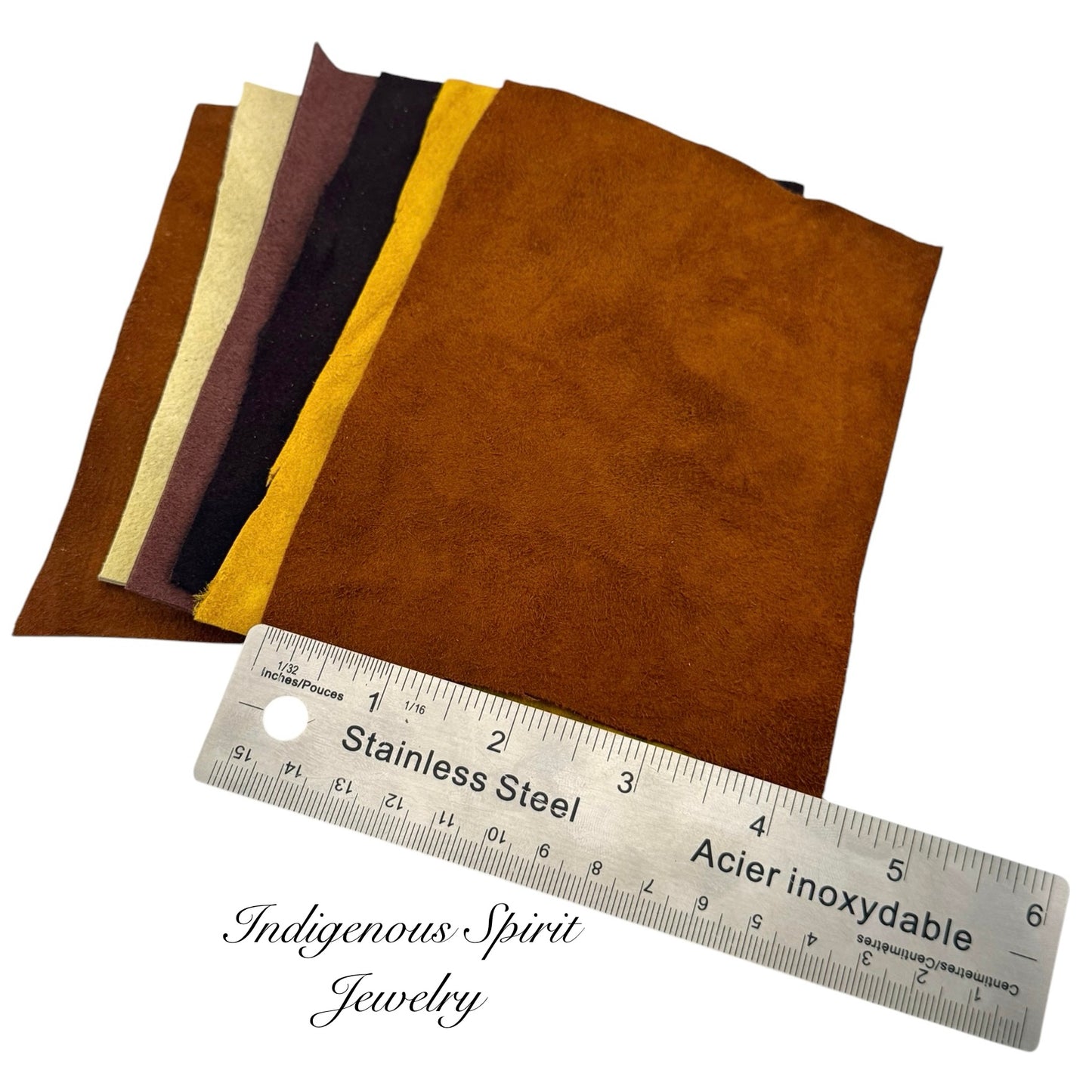 Deer Hide Scrap Bags