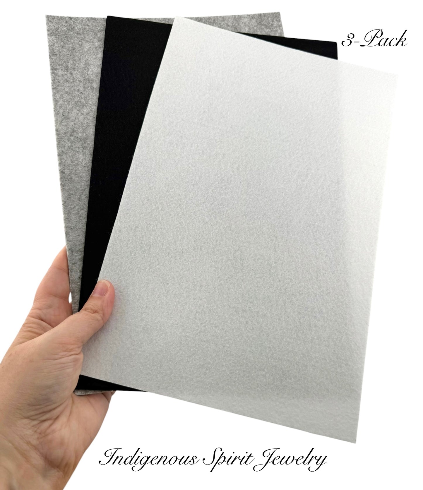 2mm Premium Non-Woven Stiff Felt Sheets by Beadwork Pro Supply Co.