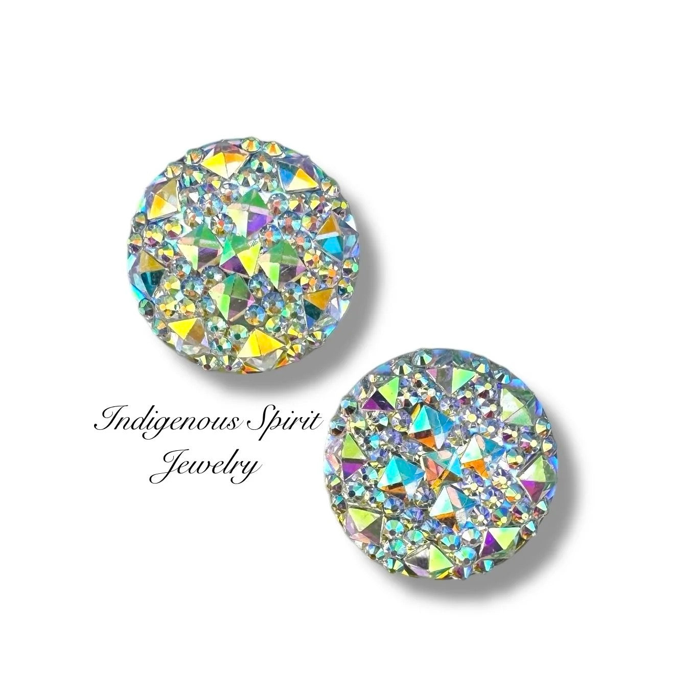 20mm Foil Back Crystal Strass Resin Gems Cabochons (Clearance)