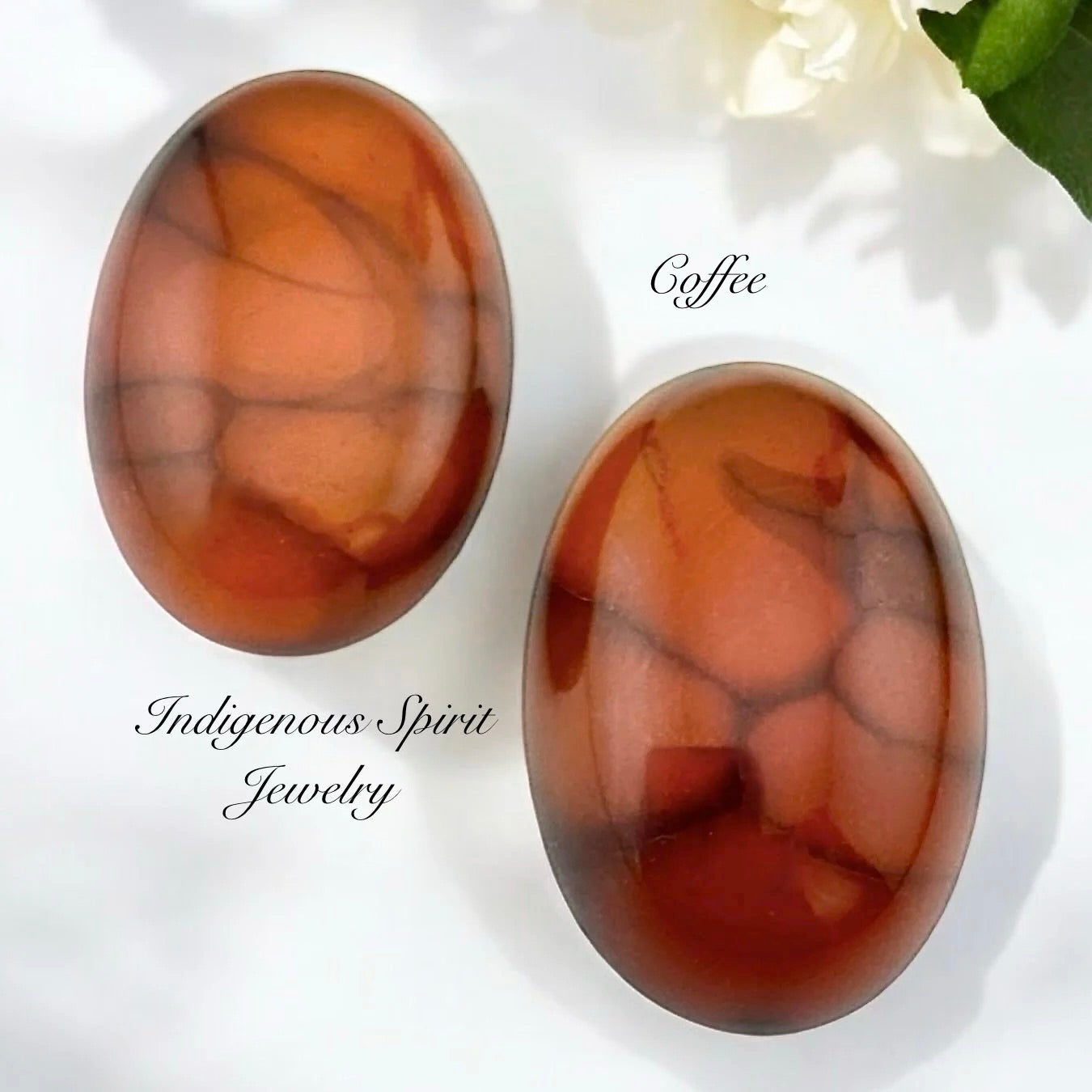 Dragon Vein Lace Agate Oval Gemstone Cabochons
