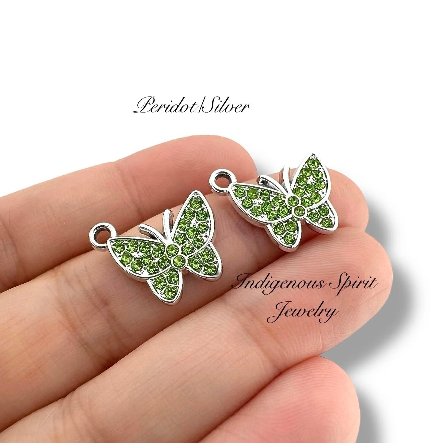 Cute Alloy Butterfly Charms