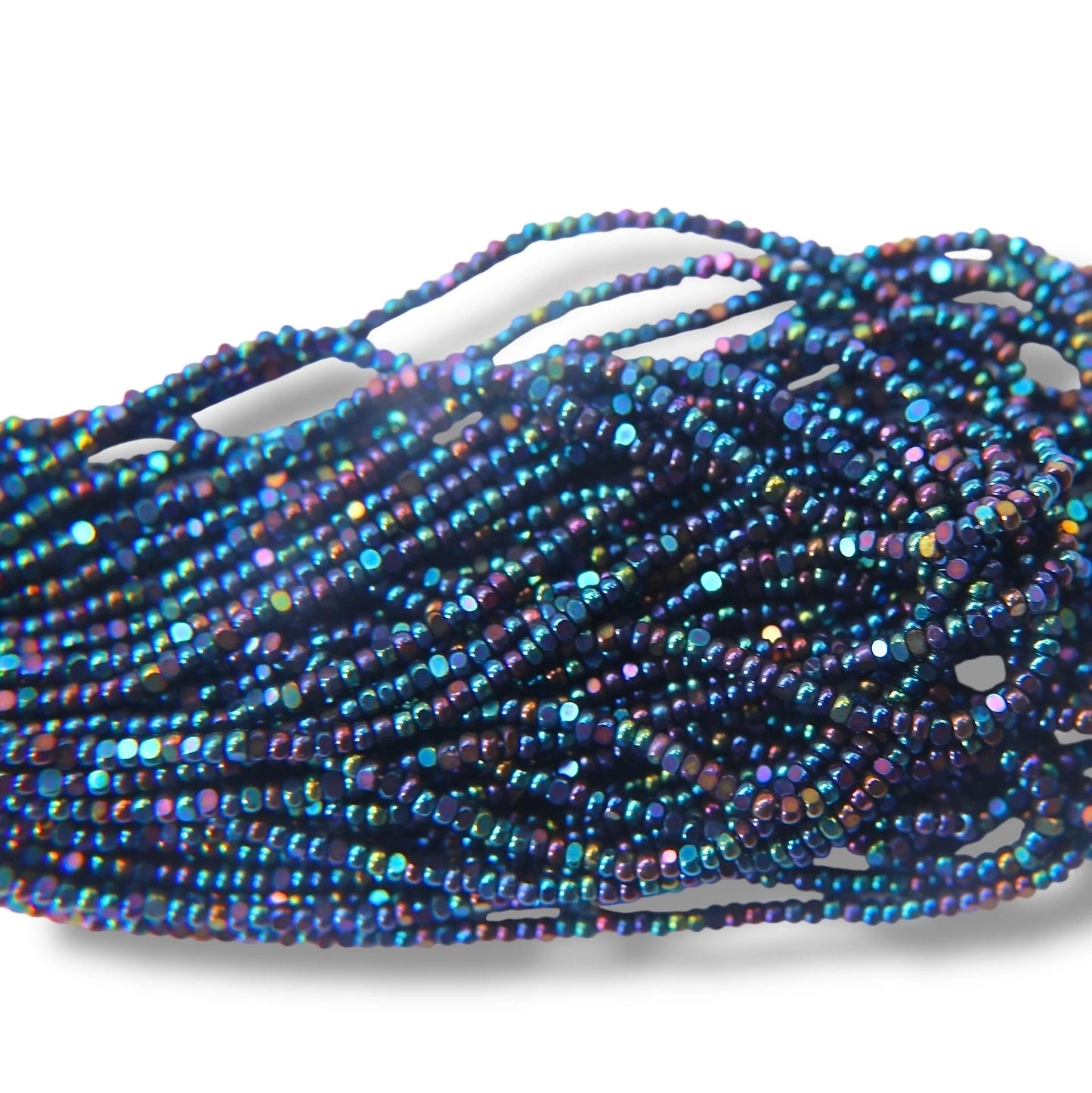 Metallic Iris 2-Cut Charlotte Cut Beads