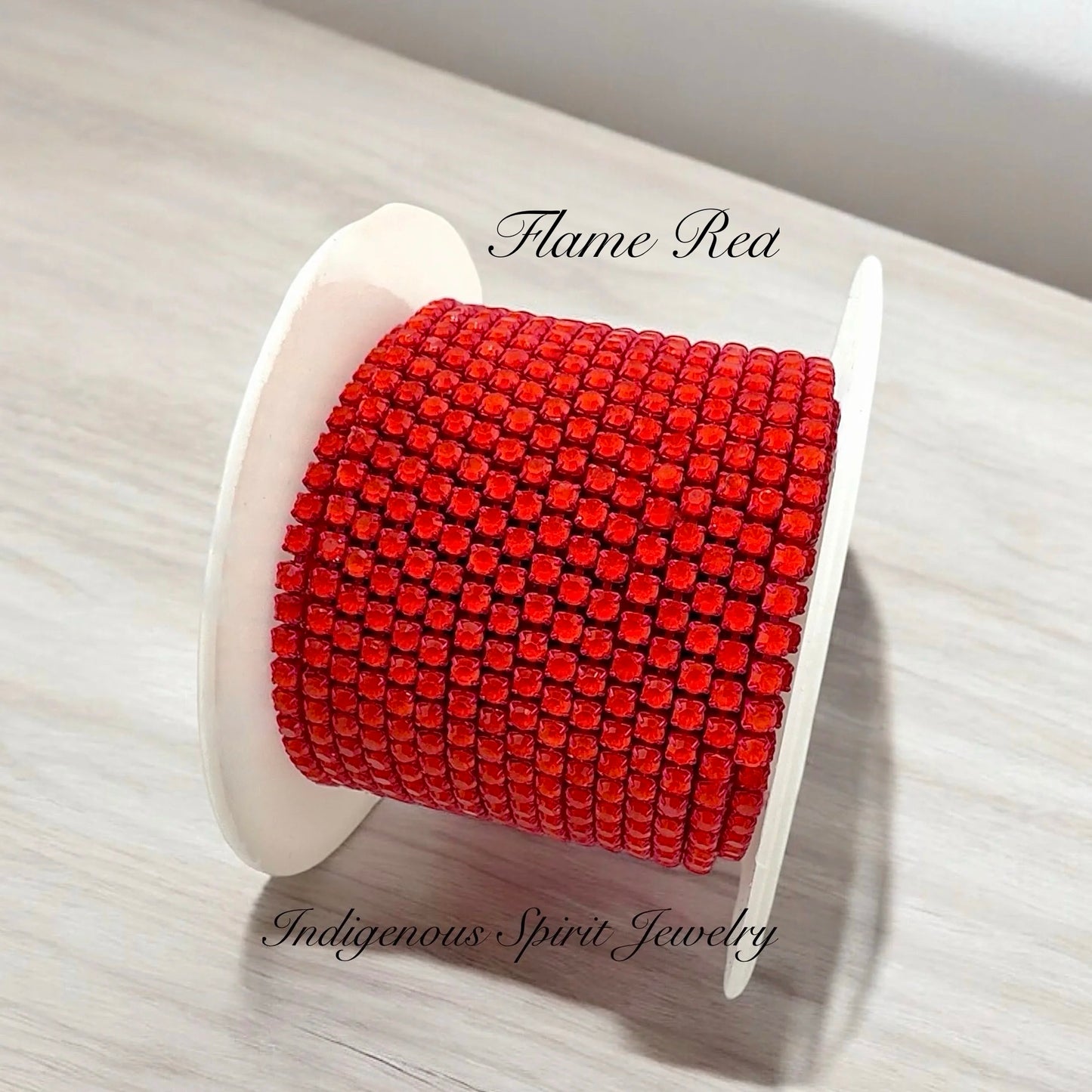 Flame Red Mocha Chain Banding