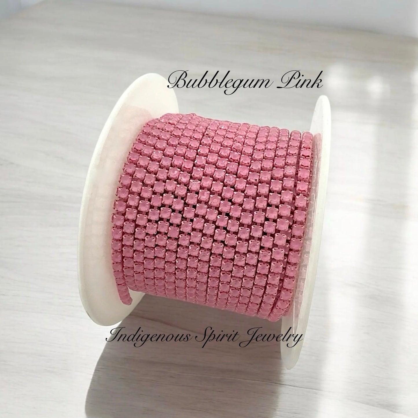 Bubblegum Pink Mocha Chain Banding