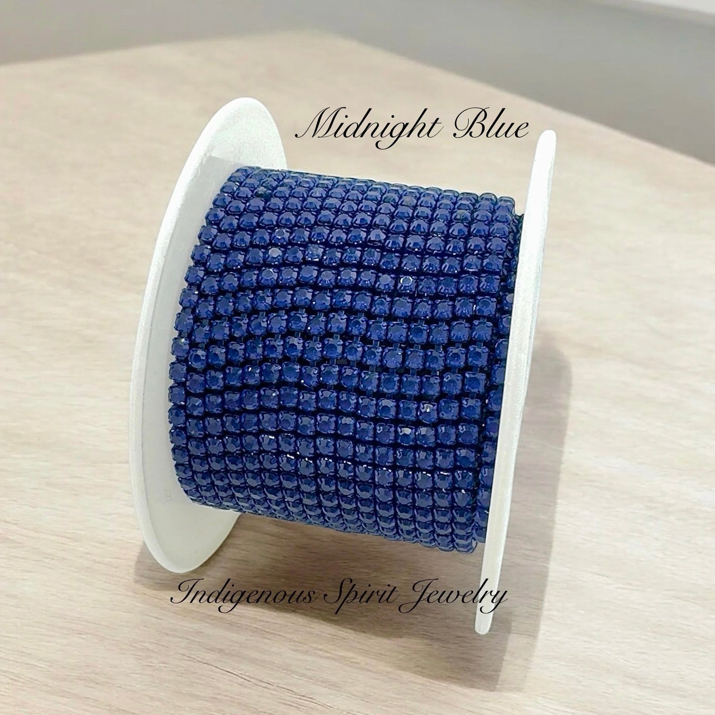 Midnight Blue Mocha Chain Banding