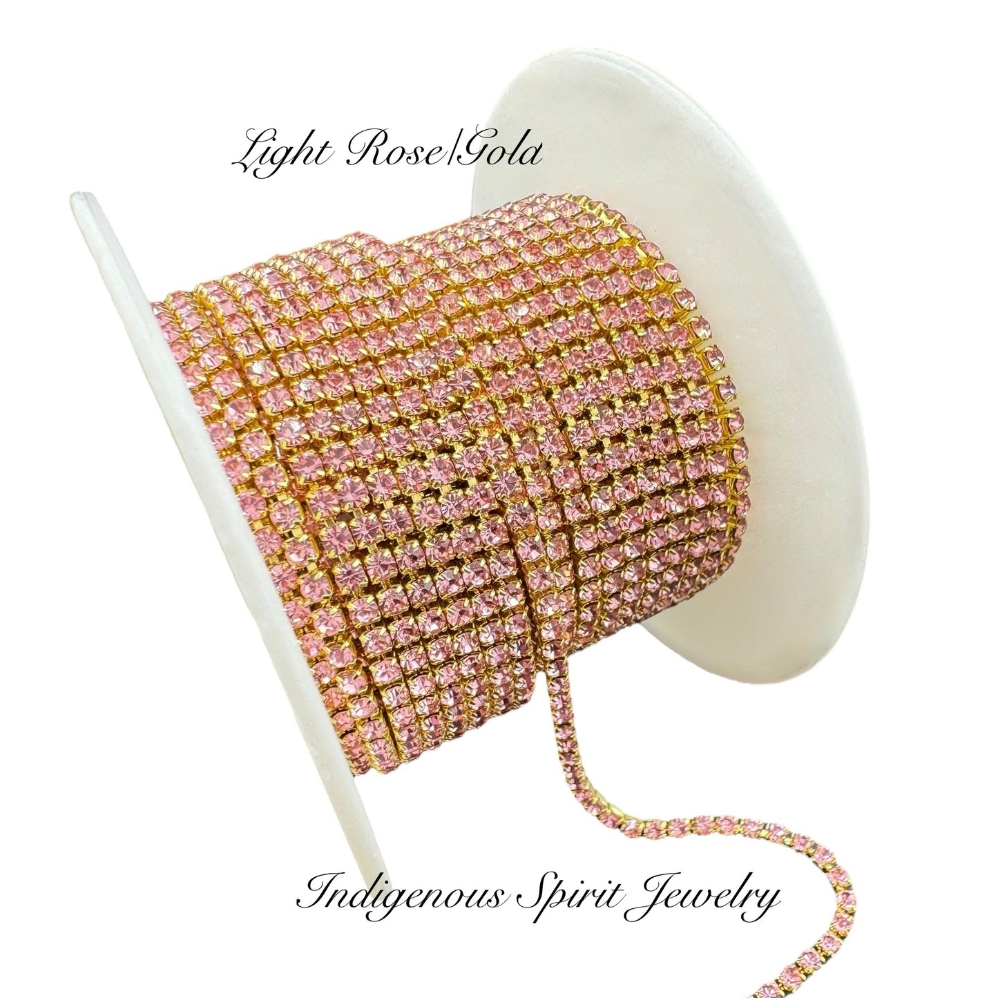 Light Rose Gold Colour Plated