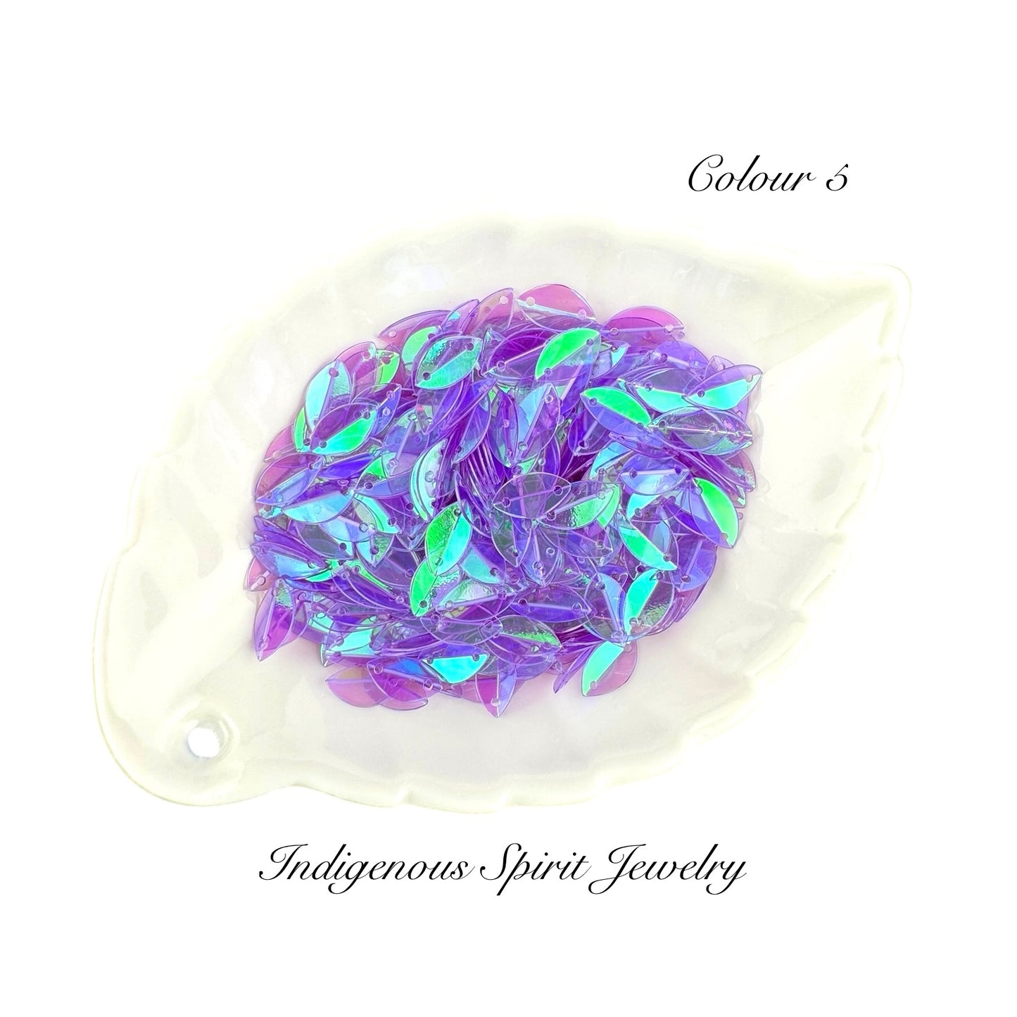 Long Navette Sequins - Colour 5