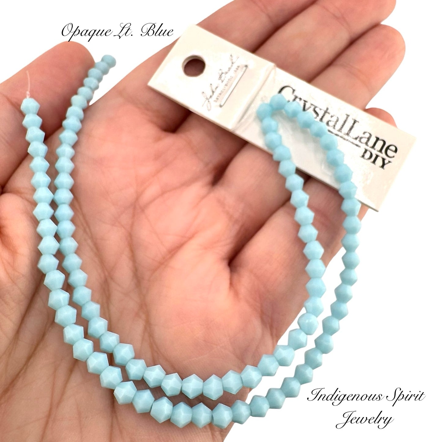 4mm Opaque Light Blue - Crystal Lane