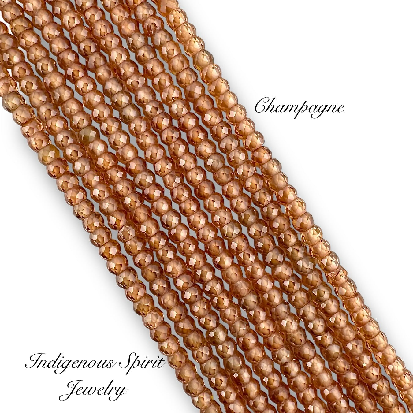 Cubic Zirconia Beads