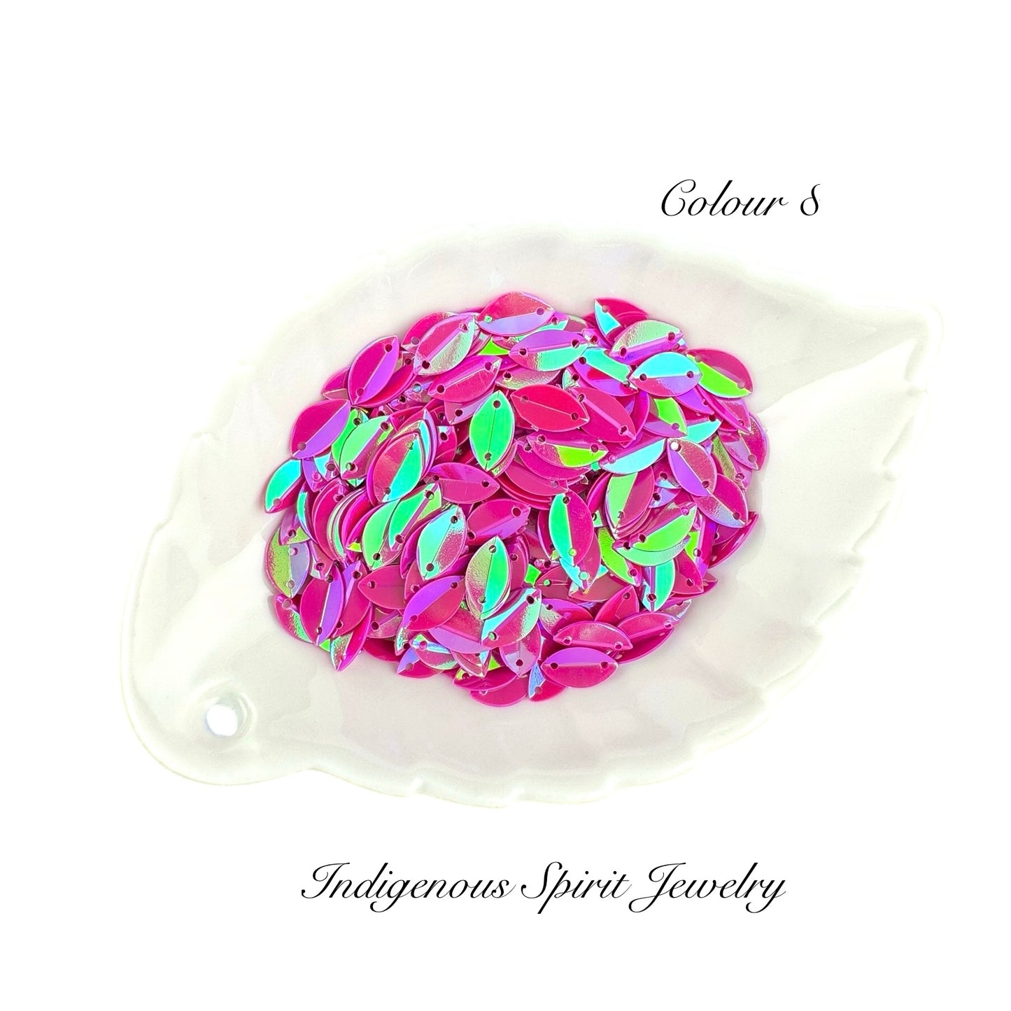 Long Navette Sequins - Colour 8