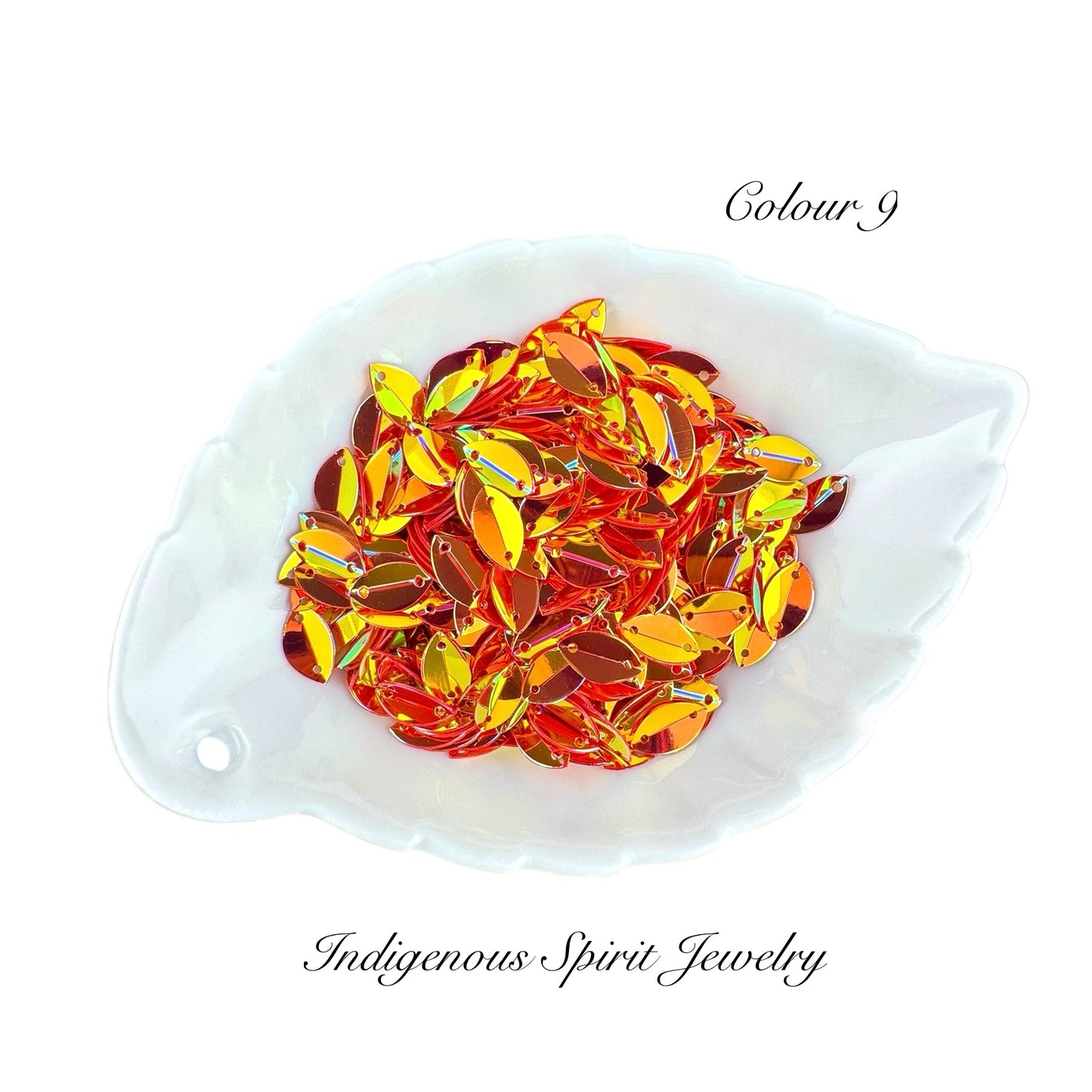 Long Navette Sequins - Colour 9