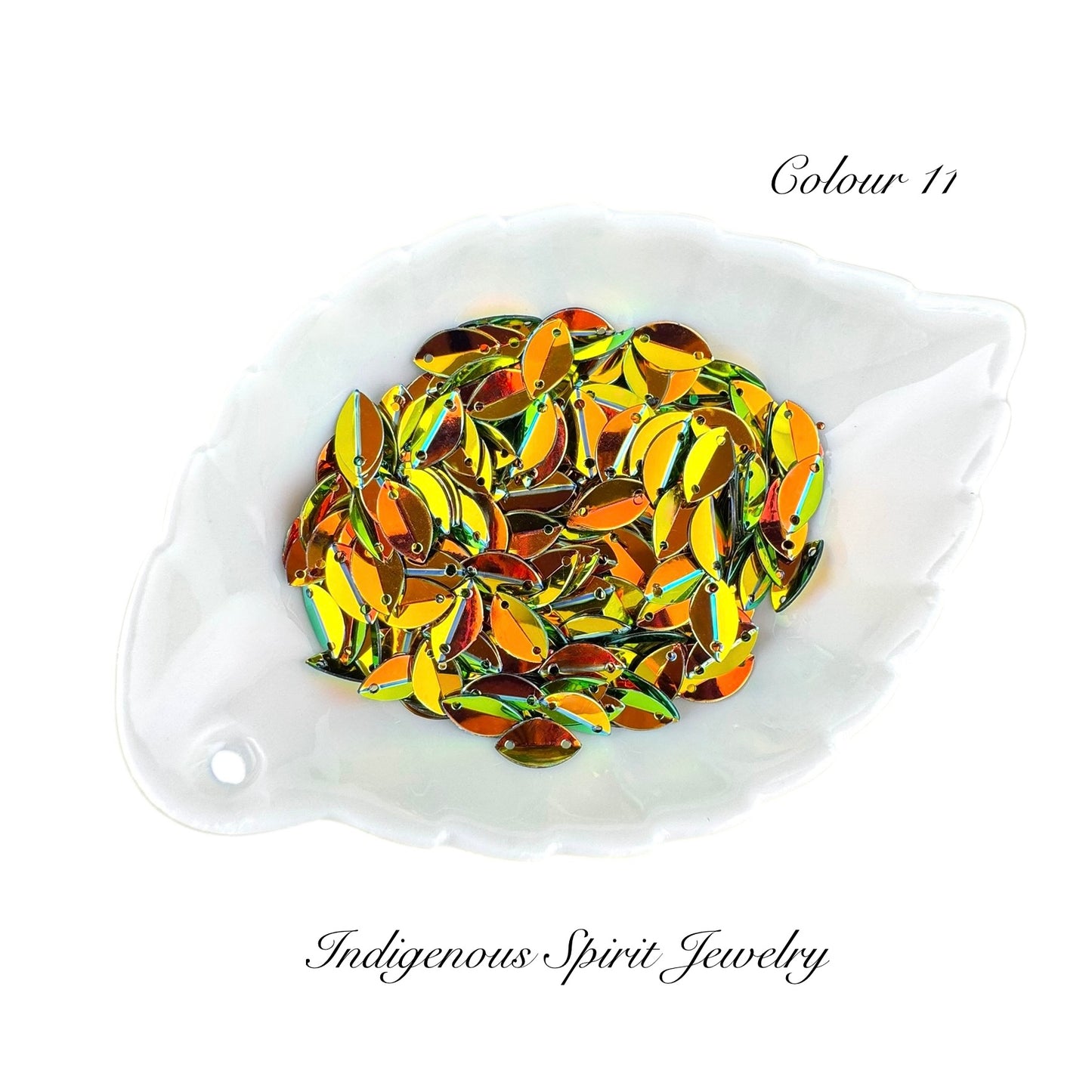 Long Navette Sequins - Colour 11