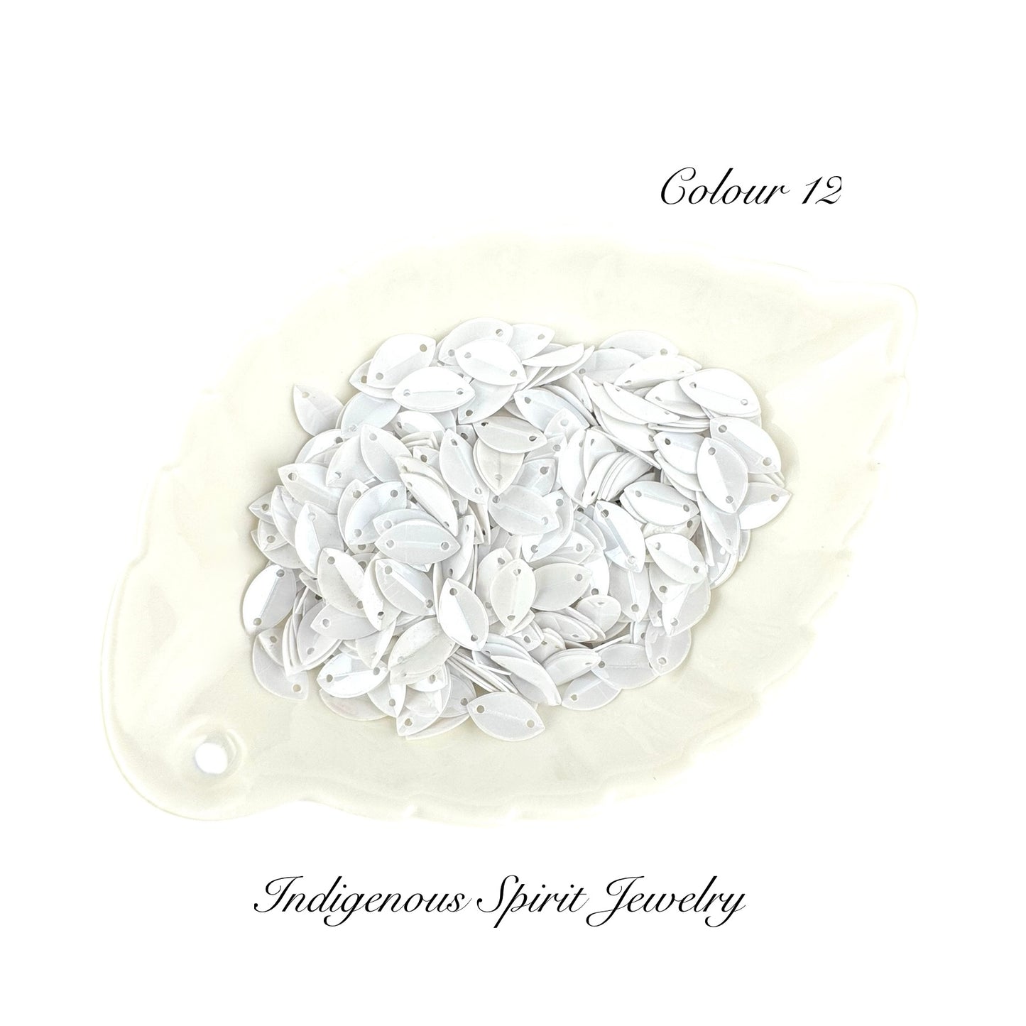 Long Navette Sequins - Colour 12