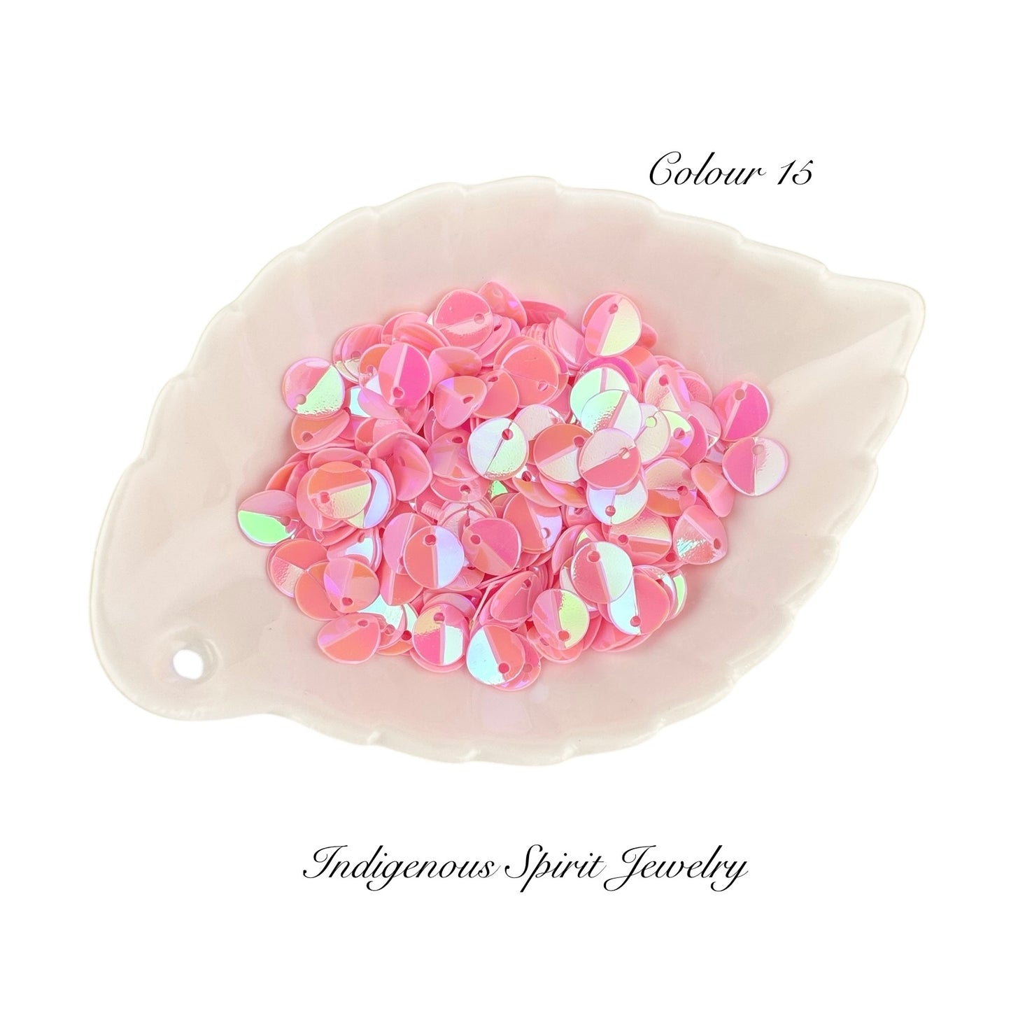 Short Navette Sequins - Colour 15