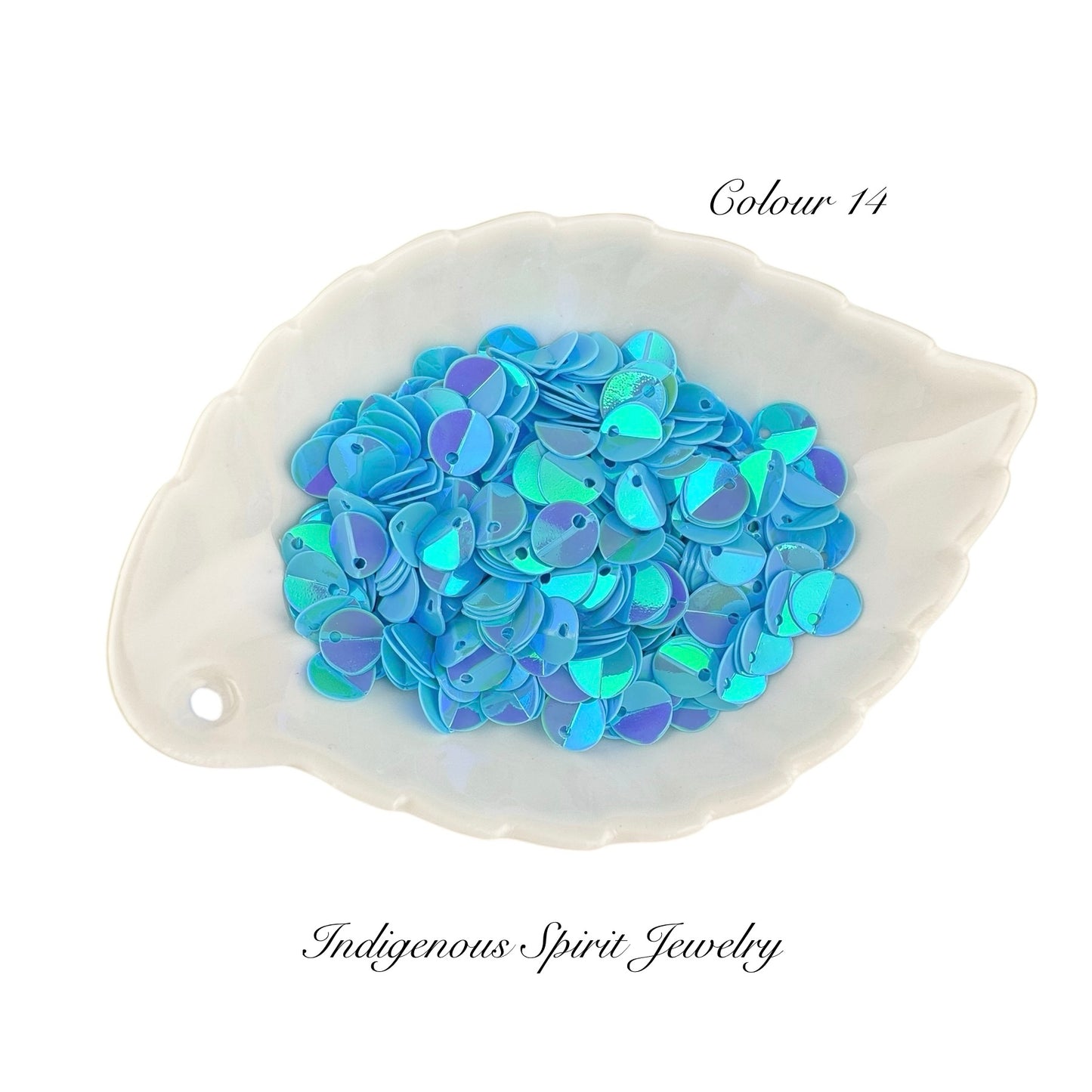 Short Navette Sequins - Colour 14