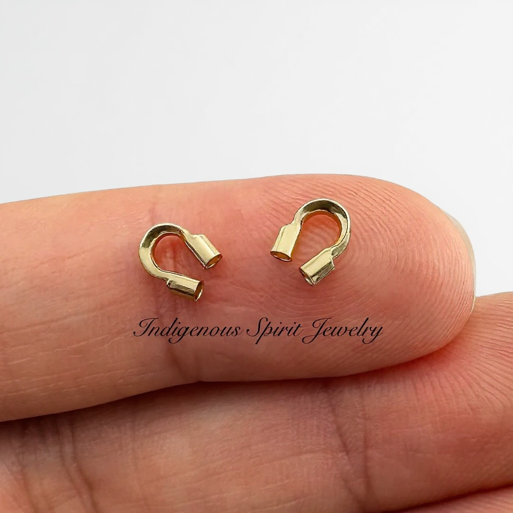 14k Gold Filled LARGE HOLE Wire Guards