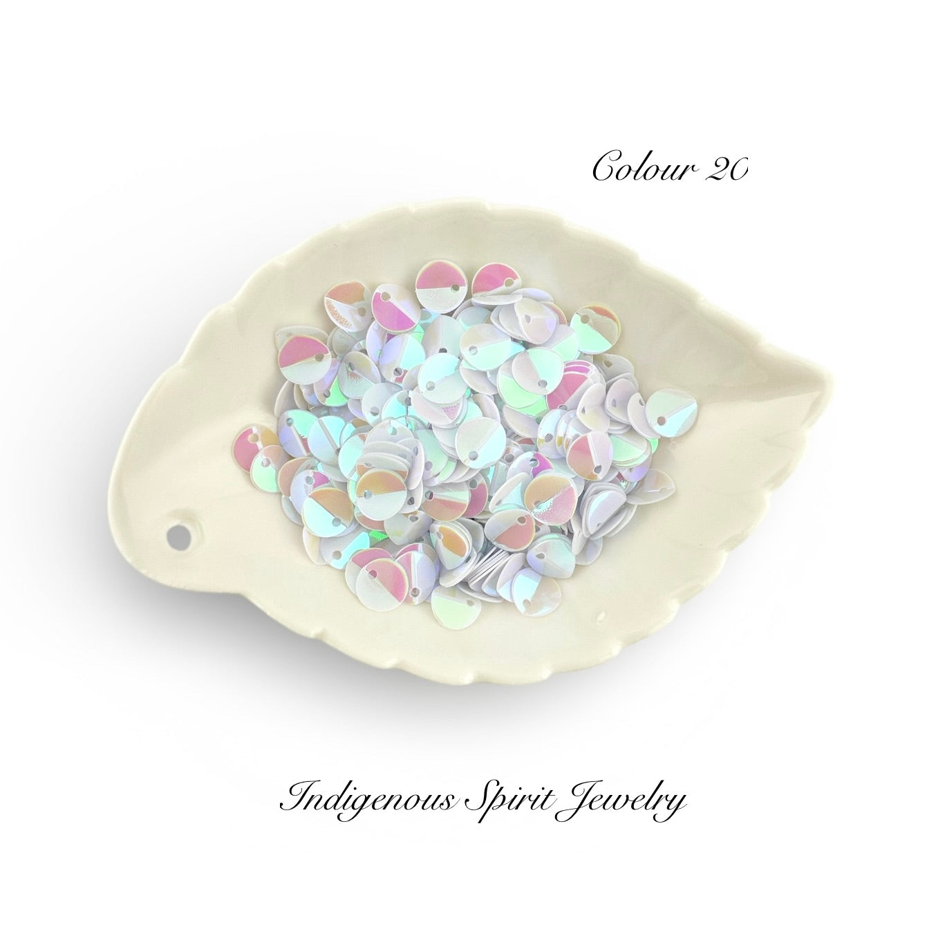 Short Navette Sequins - Colour 20