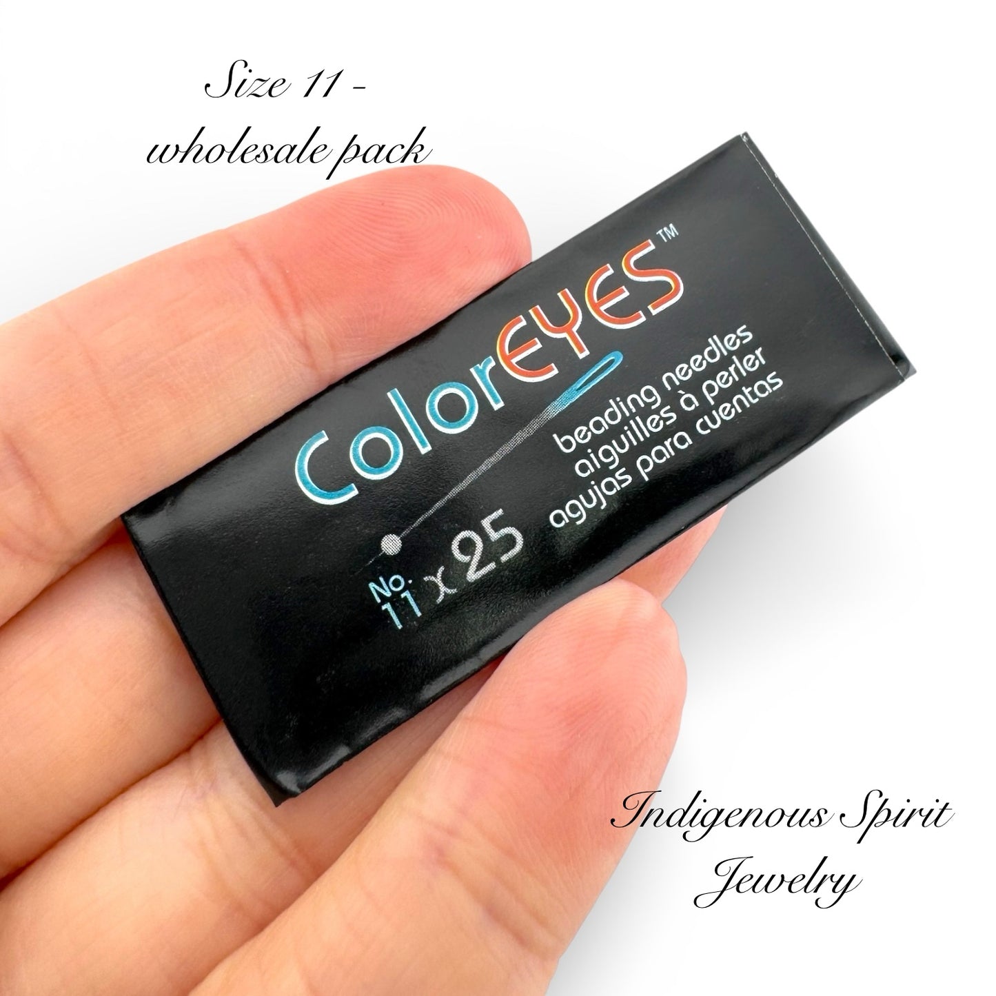 ColorEyes Beading Needles - The Beadsmith (SIZES 10, 11, & 12 multi-pack)