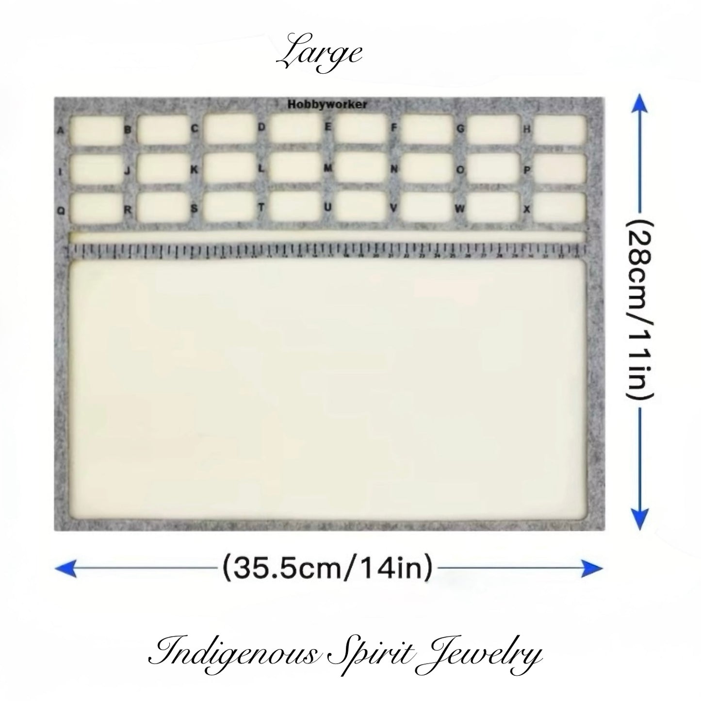 Hobbyworker - Soft Bead Sorting Mats (Sold Individually)