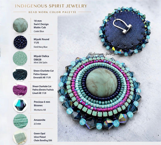 Deepwater Aurora Night Earrings