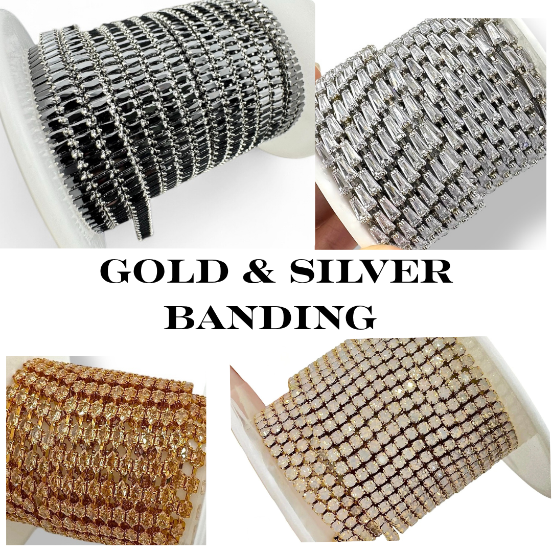 Gold & Silver Chain Banding