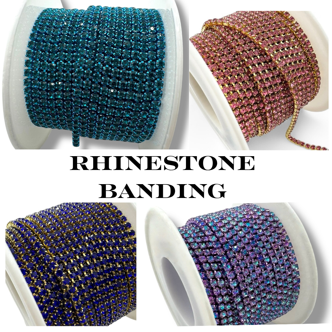 Rhinestone Chain Banding
