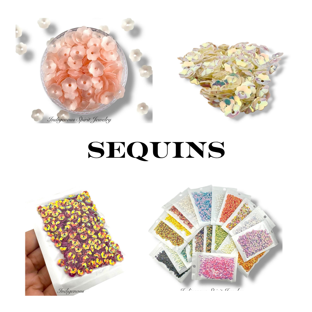 Sequins – Indigenous Jewelry Supplies