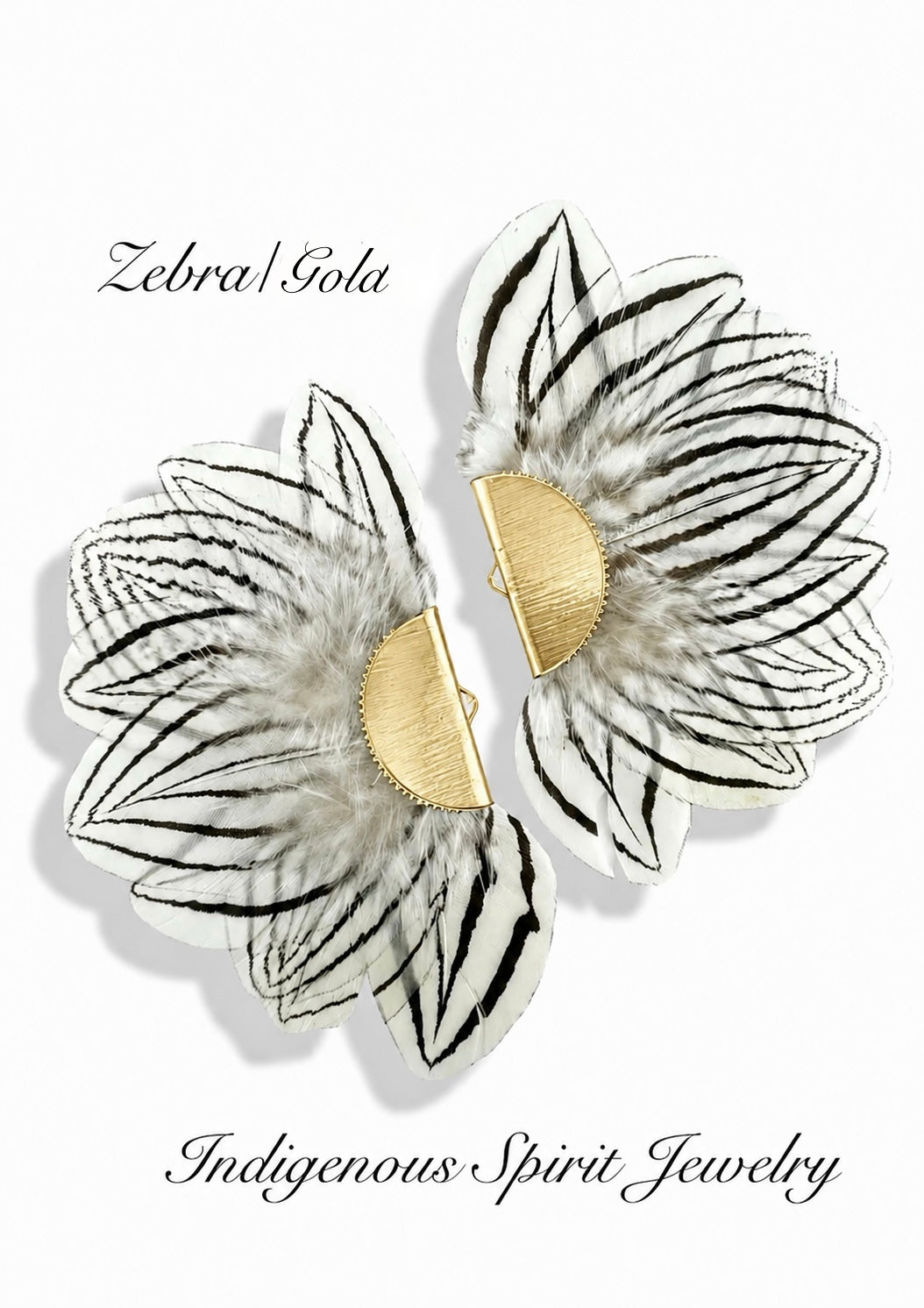 Fancy Feather Connector Pieces