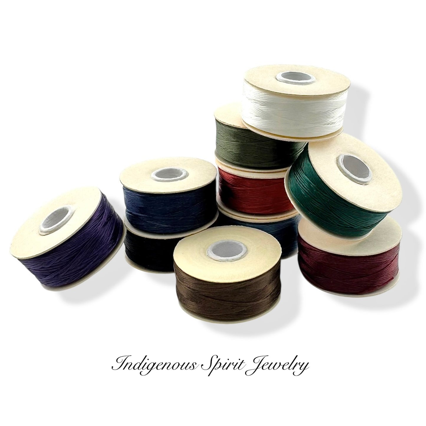 10-Pack Colour Assortment Mix - Nymo D Beading Thread (clearance)