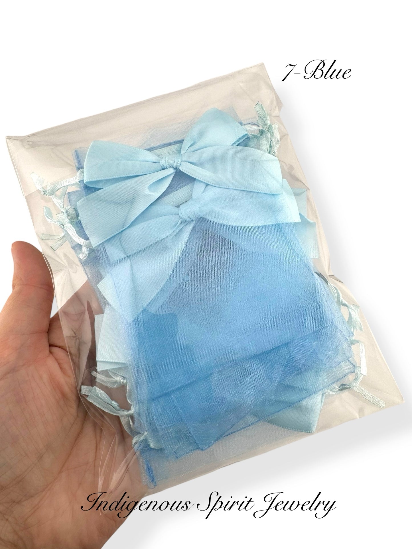 Organza Bags with Bows - 20 piece pack