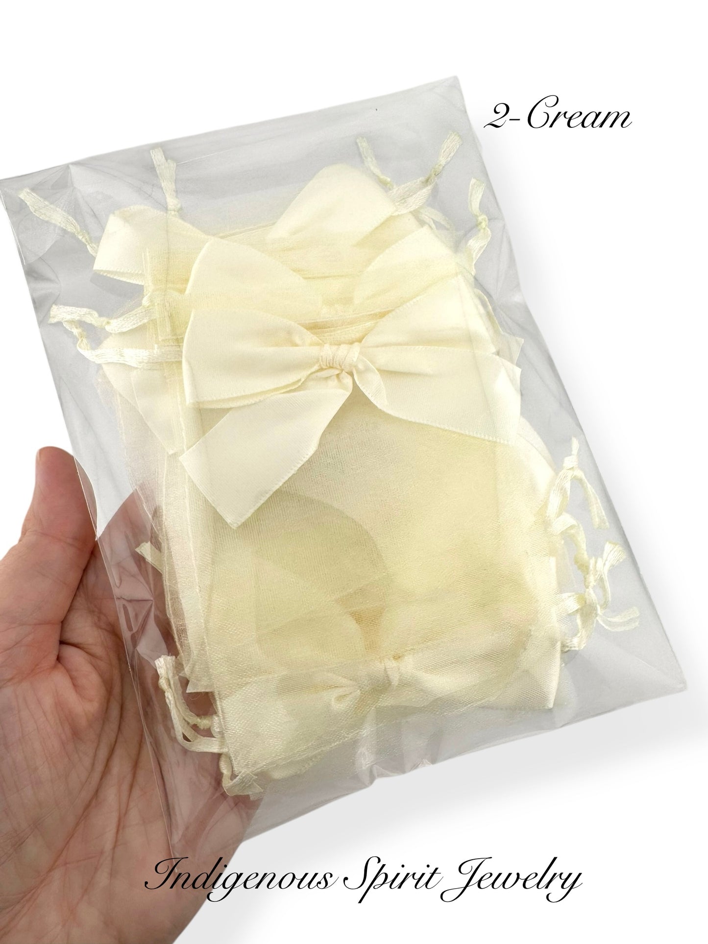 Organza Bags with Bows - 20 piece pack