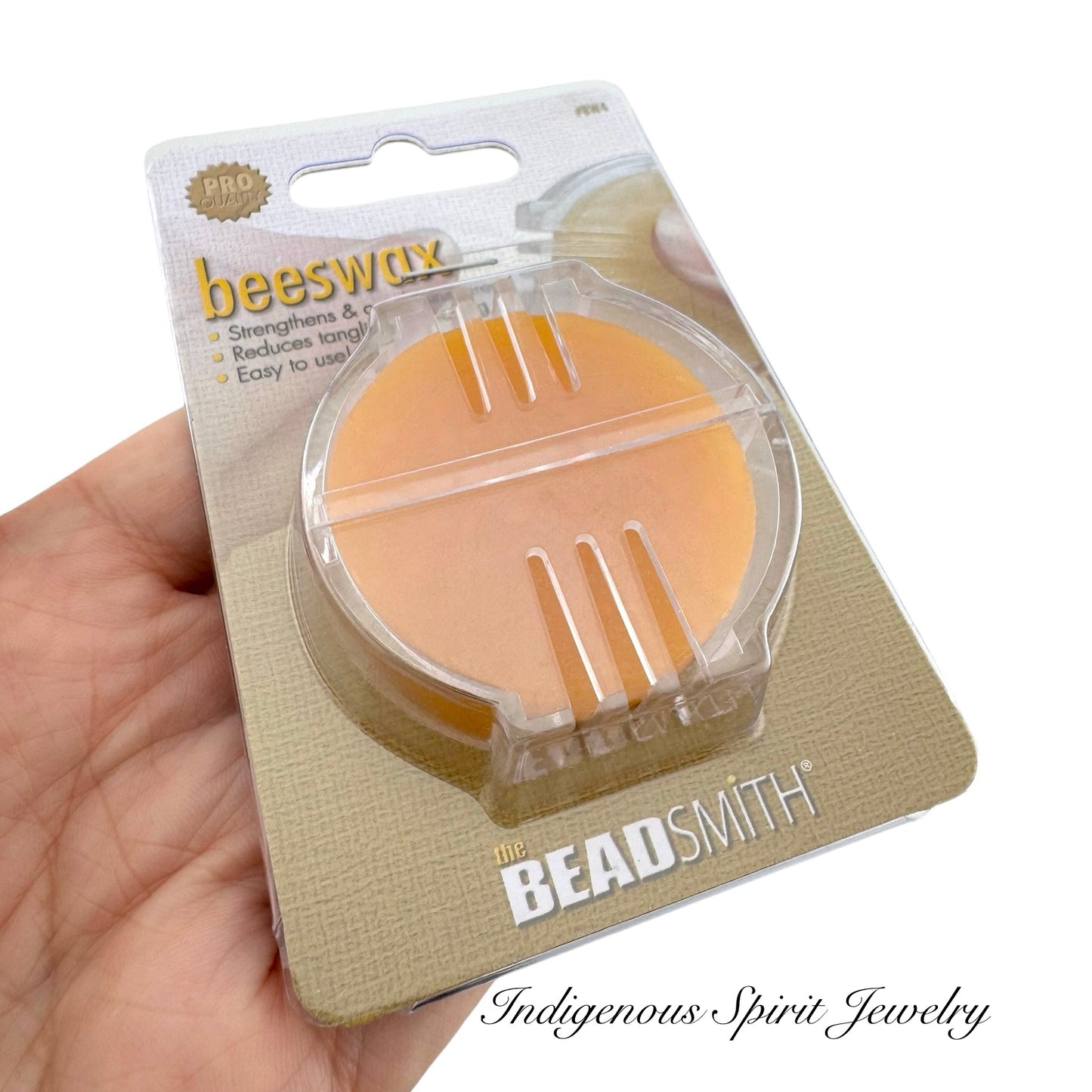 Beeswax Blister Pack Thread Conditioner - The Beadsmith