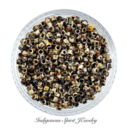 10/0 Brown Tan Matte Picasso - Miyuki Delica 7.2G!!!!!!!!