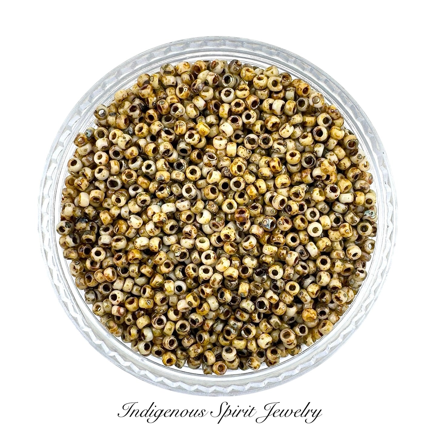 15/0 Brown Picasso - Miyuki Delica 8.2G!!!!!!!!