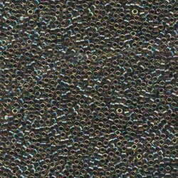 11/0 Blue Lined Light Topaz AB (DB089) - Miyuki Delica 7.2G!!! COMING SOON